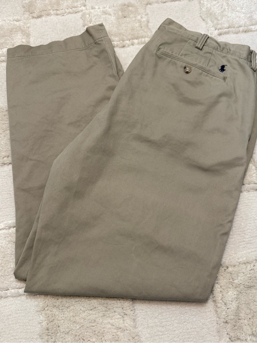 Polo Ralph Lauren Men's Chino Pants Classic Fit - Khaki Size 36/30